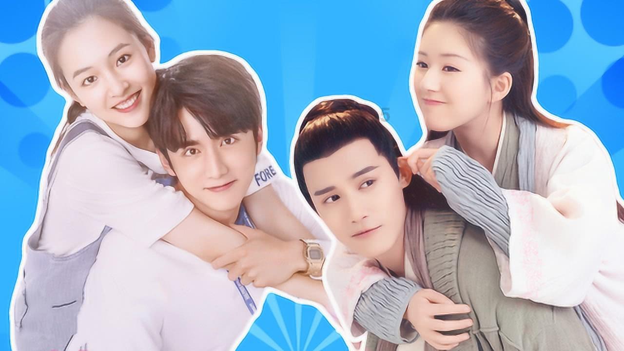 沙滩游玩的女孩们
